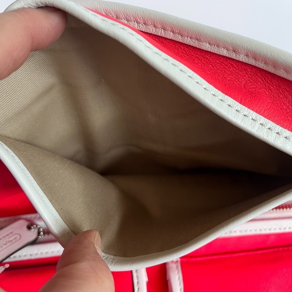 Coach Legacy Dutone Leather Foldover Clutch Wallet - Picture 3 of 13